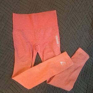 Gymshark Bright Coral Leggings